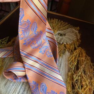 STACY ADAMS luxurious paisley vintage inspired necktie for everyone